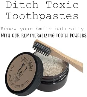 Polvo Dental Mineral Remineralizante Vegano Simply Sooney I Fórmula de Chicle para Niños I Ingredientes Naturales I Dientes Más Fuertes 1.5oz - imagen 6