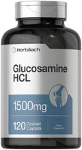 Horbäach Glucosamina HCL | 1500mg | 120 Tabletas | Suplemento Libre de OGM y Gluten - imagen 1