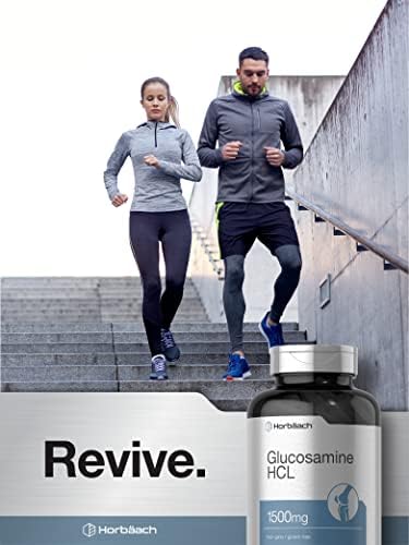 Horbäach Glucosamina HCL | 1500mg | 120 Tabletas | Suplemento Libre de OGM y Gluten - imagen 6