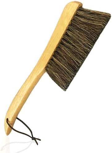 Cepillo de Mano para Muebles y Carpintería, Mango de Madera con Cerda de Caballo, 33 cm, Ideal para Limpieza y Detalles - imagen 1