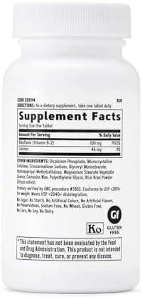 Suplemento de GNC Vitamina B2 100mg, Esencial para el Metabolismo de Grasas, Carbohidratos y Proteínas, 100 Porciones - imagen 2