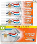 Pasta de Dientes Aquafresh Extreme Clean Blanqueadora con Flúor, (Paquete de 3) Sabor Menta, 5.6 oz - imagen 1
