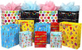 Juego de 12 Bolsas de Regalo para Cumpleaños, Tamaños Grande, Mediano y Pequeño, para Niños, Niñas, Mujeres y Hombres - imagen 1