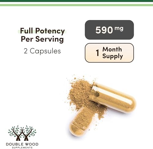 Suplementos Double Wood Bálsamo de Limón Orgánico 120 Cápsulas - Digestión y Relajación 590mg - 120 Porciones - Sin OGM, Sin Gluten y Vegano - imagen 6