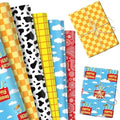 Papel de Regalo LaVenty para Fiesta de Cumpleaños, Diseño Vaquero, Decoración DIY para Manualidades en el Desierto - imagen 1