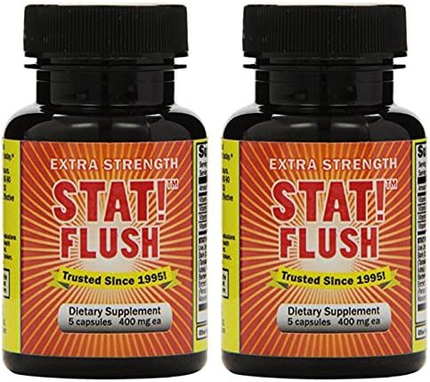 Stat Flush 5 Cápsulas (Desintoxicación, Paquete de 2) - imagen 1