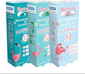 Curitas de Silicona Hysimedy para Niños con Piel Sensible, Impermeables, No Tóxicas, Sin Látex, Hipoalergénicas, 36 Piezas, Patrón de Flamenco, 3/4x3 - imagen 1