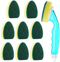 Recargas para Esponja de Lavado de Trastes, Esponja con Mango, Paquete de Reemplazo No Rascante para Dishwand, Pads para Limpiar con Dispensador de - imagen 1