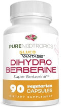 Suplemento de Dihidroberberina Pure Nootropics (GlucoVantage) 100 mg, 90 Cápsulas | Super Berberina - imagen 1