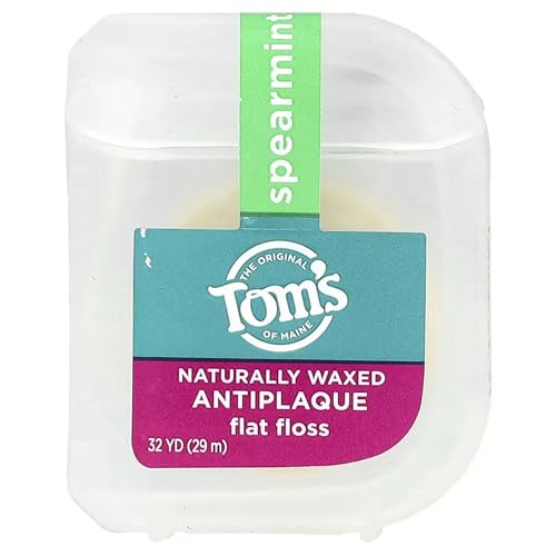 Hilo Dental Natural Antiplaca Cera Tom's of Maine, Menta, 32 Yardas, Paquete de 2 - imagen 3