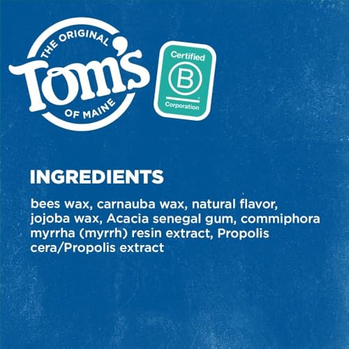 Hilo Dental Natural Antiplaca Cera Tom's of Maine, Menta, 32 Yardas, Paquete de 2 - imagen 5