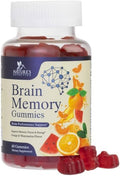 Gomitas Suplemento Cerebral - 3X Fuerza, Vitaminas Gummy para Memoria, Enfoque y Concentración - Fosfatidilserina, B6, B12 - 60 Gomitas - imagen 1