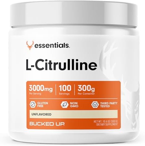 Bucked Up L-Citrulina 3000mg en Polvo, Esenciales (100 Porciones) - imagen 1