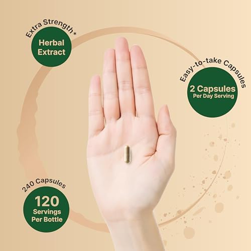 Extracto de Hierba de San Juan NatureBell, 240 Cápsulas – 600 mg por Porción – No OGM, Fabricado bajo cGMP - imagen 4