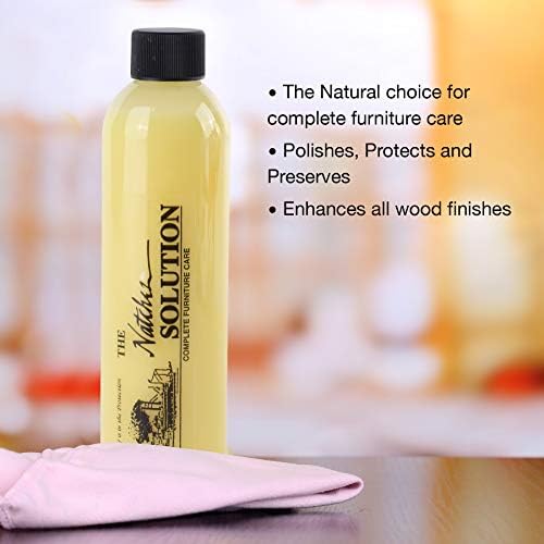 Natchez Solution Cuidado Completo de Muebles: Limpiador y Pulidor Natural para Madera - Restaura y Reabastece Muebles de Madera (8 oz) - imagen 2