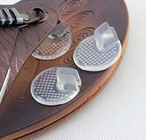 Qicfrk 6 Pares de Almohadillas para Chanclas, Gel Cushion para Talones, Sandalias y Pantuflas - imagen 8