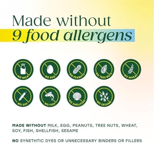 MegaFood MegaFlora Probioticos para Niños - 5 Mil Millones de CFUs - No GMO, Vegetariano, Sin 9 Alergenos Alimentarios - 60 Mini Cápsulas (60 - imagen 6