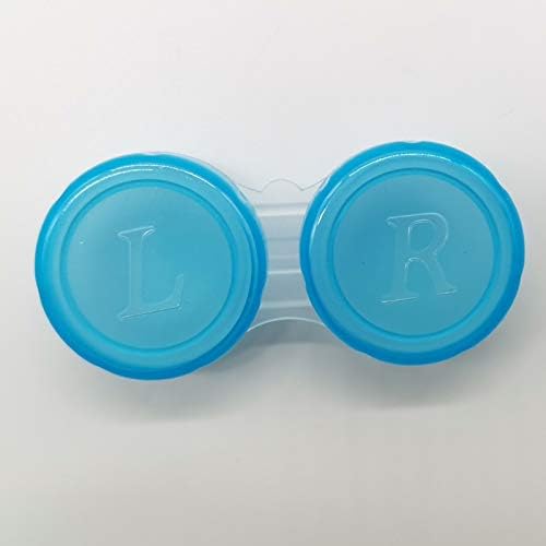 RONYOUNG 60PCS Estuches para Lentes de Contacto, Contenedor para Ojos Izquierdo/Derecho, 6 Colores - imagen 4