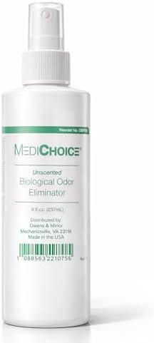 Eliminador Biológico de Olores MediChoice, Sin Fragancia, Spray de Bomba, 8 Oz, 1314OE8121 (Cada uno) - imagen 1