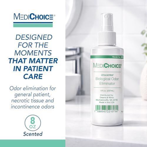 Eliminador Biológico de Olores MediChoice, Sin Fragancia, Spray de Bomba, 8 Oz, 1314OE8121 (Cada uno) - imagen 3