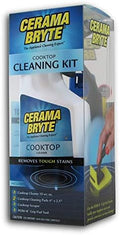 Kit de Limpieza para Estufas Cerama Bryte - Incluye Limpiador de 10 oz, 2 Almohadillas de Limpieza, 1 Herramienta POW-R Grip y 1 Raspador en - imagen 1