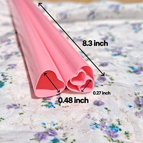 Popotes Jumbo en forma de corazón MOON, desechables y envueltos individualmente, perfectos para smoothies, boba, malteadas y decoraciones de fiestas, - imagen 6
