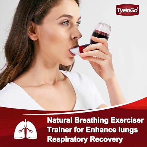 Dispositivo Flutter para los Pulmones, Ejercitador de Respiración, Entrenador Respiratorio, Eliminación Natural de Mucosidad - imagen 4