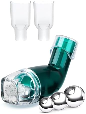 Dispositivo Flutter para los Pulmones, Ejercitador de Respiración, Entrenador Respiratorio, Eliminación Natural de Mucosidad - imagen 8