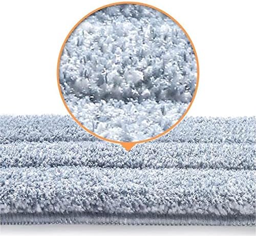 Paquete de 10 almohadillas de mopa de 13 x 4.9 reutilizables, compatibles con la mayoría de mopas planas de 11-13 con gancho y bucle. - imagen 4