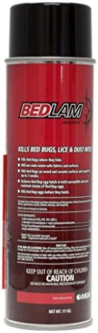 Spray Insecticida Bedlam - Elimina Chinches, Piojos y Ácaros del Polvo (17 oz) - imagen 1