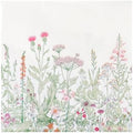 100 Servilletas de Papel de Flores Silvestres 6.5 x 6.5 Pulgadas, Decorativas con Hojas Verdes para Fiestas de Primavera y Verano, Cumpleaños y Té de - imagen 1