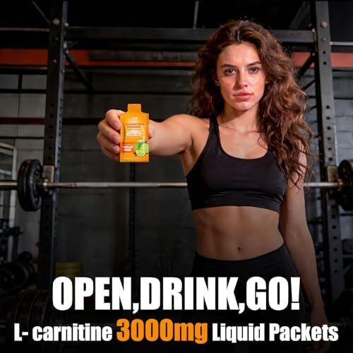 Suplemento Líquido de L-Carnitina 3000 - Fórmula Pre-Entreno con Té Verde, Taurina y Electrolitos para Rendimiento Activo (30 Sobres) - imagen 6