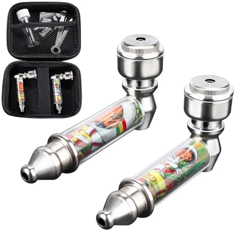 Set de Pipas de Tabaco SPIPER – Kit de Pipa de Viaje Portátil con Botella, Herramienta de Acero y Estuche de Fibra de Carbono, Accesorios Compactos - imagen 1