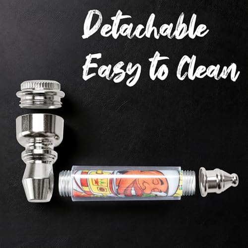 Set de Pipas de Tabaco SPIPER – Kit de Pipa de Viaje Portátil con Botella, Herramienta de Acero y Estuche de Fibra de Carbono, Accesorios Compactos - imagen 5