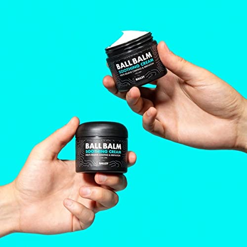 Crema Calmante Ballsy Groin Balm, Hidratación Profunda para Piel Irritada o Seca, Tamaño Conveniente 2 oz (Paquete de 1) - imagen 4