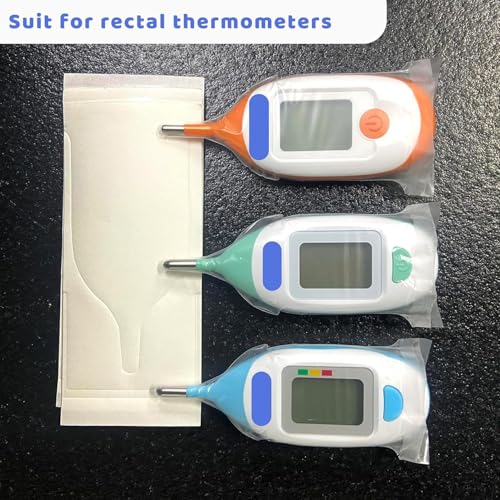 Cubiertas Desechables para Termómetros Rectales - Especiales para Termómetros Rectales de Pantalla Grande y Sonda Corta para Bebés/Mascotas (Paquete - imagen 7