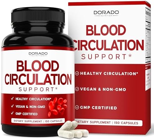 Suplementos para la Circulación Sanguínea con Diosmina y Más (150 Cápsulas) - Apoyo para Venas Varicosas y Arañitas - Vegano y Sin OGM - Fabricado en - imagen 1