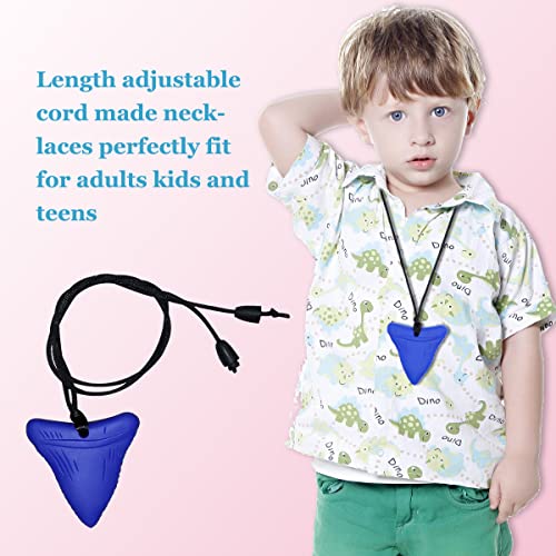Collares Masticables para Niños Sensibles, 6 Pzs de Collares de Silicona para Morder y Dentición, Juguetes Fidget para Niños Autistas y Adultos - imagen 4