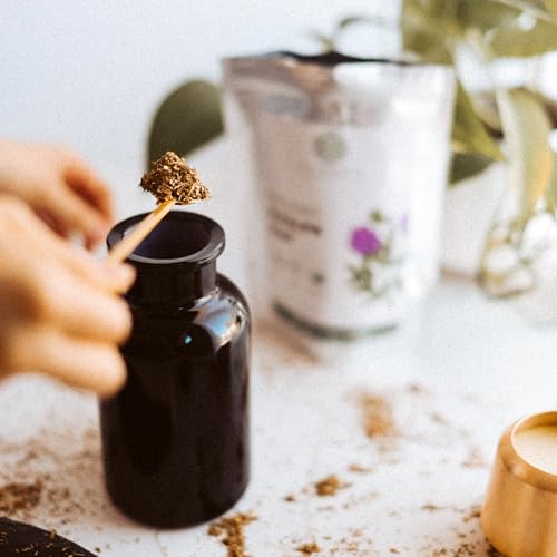 Hoja de Alfalfa Orgánica 4 oz. (113g), Té de Hierba Suelta Orgánico Certificado USDA, Medicago Sativa, Cortada y Tamizada - imagen 6