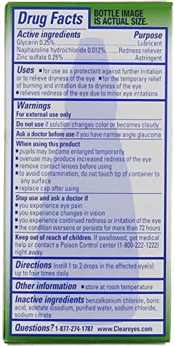 Clear Eyes Alivio Máximo para Ojos Irritados 0.05 oz (Paquete de 2) - imagen 2