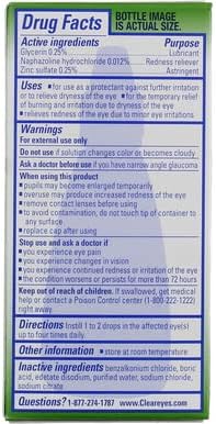 Clear Eyes Alivio Máximo para Ojos Irritados 0.05 oz (Paquete de 2) - imagen 7