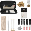 Kit de Reparación para Encendedores, con Mechas, Algodón, Tornillos y Almohadillas de Fieltro - Set Completo de Mantenimiento para Encendedores de - imagen 1