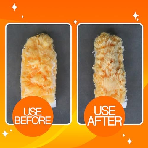 Recargas de Plumero Desechables 12 Piezas y 1 Mango 360° para Superficies Múltiples, Compatible con Swiffer Dusters, Ideal para Limpieza - imagen 3
