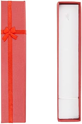 Cajas para Collar Juvale - Paquete de 24, 6 Colores, 7.9 x 1.6 Pulgadas - Cajas de Regalo para Joyería con Inserciones de Espuma y Lazo - imagen 5