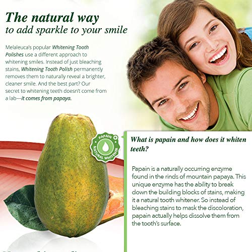 Pasta de Dientes Blanqueadora Melaleuca sin Flúor 3.8oz — Menta Fresca - imagen 3