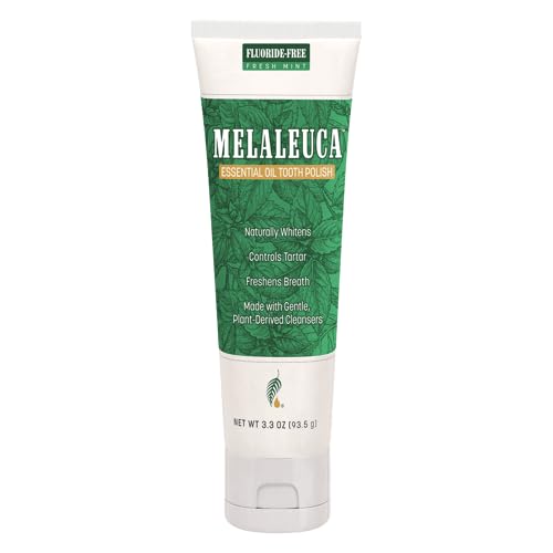 Pasta de Dientes Blanqueadora Melaleuca sin Flúor 3.8oz — Menta Fresca - imagen 4