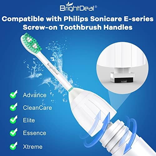 Cabezas de Cepillo BrightDeal para Philips Sonicare Essence Elite Advance Xtreme CleanCare E-Series, Reemplazo HX7022/66 HX7023 HX7001, 6 Piezas con - imagen 2