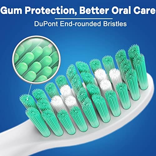 Cabezas de Cepillo BrightDeal para Philips Sonicare Essence Elite Advance Xtreme CleanCare E-Series, Reemplazo HX7022/66 HX7023 HX7001, 6 Piezas con - imagen 5
