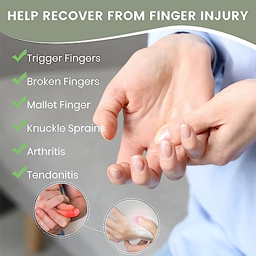 Férula para Dedo Meñique EDNYZAKRN, Soporte para Dedo en Gatillo, Férula de Muñeca para Artritis y Tendinitis - imagen 6