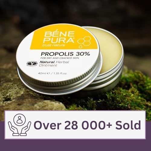 Ungüento BenePura con Propóleos - Crema Natural Antipicazón con 30% Propóleos - Alivio para Picazón y Erupciones - Crema Hidratante para Piel Seca y - imagen 5